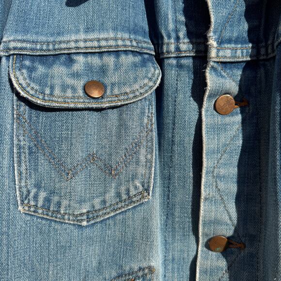 60s Wrangler No Fault Denim Jacket - Picture 2 of 16
